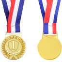 Abaokai 1st, 2nd, 3rd Award Medals, Winner Medals, Metal Award Medals with Smooth Ribbon, Perfect for School Competitions, Party, Students, Olympic Style 2 Inches