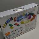 Timfuis 1200 Piece Dominoes Set for Kids, Colorful Dominos Tiles for Building, Stacking, Racing, Tumbling, Wood Domino with Box, Educational Toy