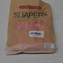 SHAPERX Women's Shapewear Bodysuit Tummy Control Body Shaper Seamless Sculpting Snatched Waist Body Suit，SZ5215-Pink-S/ M
