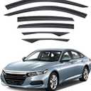 Window Visors Rain Guards Fit for Honda Accord Sedan 2018-2022 6PCS