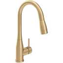 Symmons S-2302-BBZ-PD-1.5 Sereno Single-Handle Pull-Down Kitchen Faucet in Brushed Bronze (1.5 GPM)