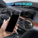 B&DOG XSIN Car Phone Holder for Toyota Corolla 2014 2015 2016,Mobile Upgraded Adjustable Gravity Dedicated Mobile Holder,Center Console Mounting Base,with Smartphone. (Black-B)