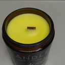 Candle Theory Warm Tobacco Scented Candle for Men 7.6 Ounce, Crackling Woodwick Manly Gift Home Bedroom