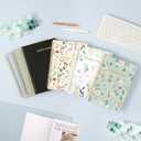 2 x SUNEE 20262027 Monthly Planner  Large 7" x 10" Organizer with Tabs, 100 GSM Paper, 24-Month Calendar, Spiral Bound, Flexible Cover for Office, School, Women, Men, Gray Blue