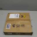 Drum Lamp Shades for Table Lamps 12"x12"x8" Linen Lampshade Easy Assembly Lamp Shade with E27 to E26/ E14 Adapters for Floor Lamps Bedside Lamps Pendant Lights, White (1.65" Spider)