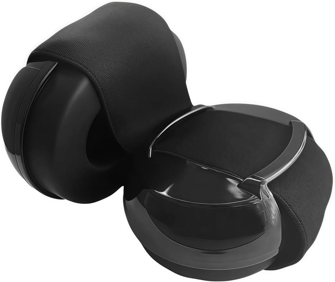 Noise Reduction Ear Muffs, Sound Proof Ear Protection, Side - lying Friendly, NRR 28-30dB Noise Cancelling, Sleep Mask (26in band (22in &lt; Head circumference &lt; 24in), Sponge Pad)