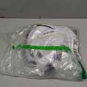 Snwquik 4 Pcs Ghost Costume Adult with Accessories, Ghost Costume Women Poncho/ Bag/ Headband/ Tights Halloween Cosplay, One Size