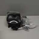 Elite Gourmet EFS059 Personal Electric Skillet, 7 Compact Portable Cooker, Adjustable Temperature, 600W Rapid Heating, Nonstick Surface, Tempered Glass Lid, Removable Handle, Black