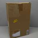 Eaasty Toilet Bowl Brush with Long Plastic Handle Bulk Disposable White Soft Swab Toilet Bowl Cleaners Mop with Silk Cotton Brush for Bathroom, 11 x 4.3 Inch(20 Pack)