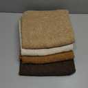 MIULEE Pack of 4 Decorative Textured Boucle Throw Pillow Covers 20x20 Inch Neutral Brown Accent Solid Pillow Cases Couch Cushion Covers for Modern Farmhouse Boho Chair Sofa Bed Livingroom Home Decor