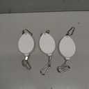 3 Pcs Upgraded Heavy Duty Retractable Plant Hanger,Plant Pulleys for Hanging Plants,Easy to Raise and Lower,Auto Lock,Adjustable Hook for Garden Baskets Pots,Birds Feeder and Grow Lights,White