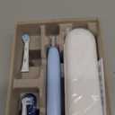 Oral-B iO Deep Clean Rechargeable Electric Powered Toothbrush, Icy Blue with iO Series 3 Limited, 2 Brush Heads and Travel Case - Pressure Sensor to Protect Gums - 3 Cleaning Settings - 2 Minute Timer (1 Count (Pack of 1))