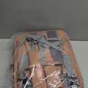 Jeryswet Baby Diaper Bags with Changing Station, Waterproof Large Capacity Diaper Bag Backpack for Moms Dads with USB Charging Port and Stroller Straps, Baby Shower Gifts, Pink