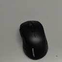 TECKNET Bluetooth Mouse, 4000DPI Wireless Mice for Laptop 2-in-1(BT 5.0/3.0+2.4Ghz) Computer Portable PC Mouse Wireless with USB Receiver for Mac (USB-A+Bluetooth, Black)