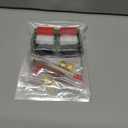 33Pcs Big Eye Steel Needles Set Portable Hand Sewing Kit Suitable for Beginners and Everyday Use, Include 25 Steel Needles, 3 Reels of Thread, Seam Ripper, 2 Needle Threader, 2 Thimbles