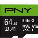 PNY Elite-X MicroSDXC Flash Card, 64GB