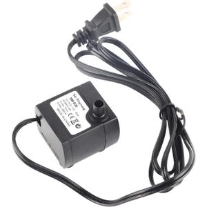 Submersible Pump, Mini Water Fountain Pump for Pond Fountain Aquariums Fish Tank Statuary Hydroponics Statuary