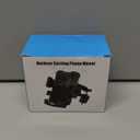 amzluv Bike Phone Holder Mount, Secure Handlebar Phone Mount Holder for Bike and Motorcycle, Suitable for iPhone and 4.5-6.8" Smartphones, Black