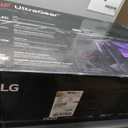 LG 34GS95QE 34-inch Ultragear OLED Curved Gaming Monitor WQHD 1440p 800R 240Hz 0.03ms AMD FreeSync Premium Pro NVIDIA G-Sync HDMI 2.1 DisplayPort Tilt/Height/Swivel Stand Black