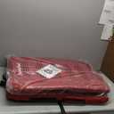 LEMOMO Red Curtains 52 x 84 Inch Long/Blackout Curtains Set of 2 Panels/Room Darkening Thermal Insulated Bedroom Curtains Drape