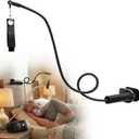 CPAP Hose Hanger,Adjustable CPAP Hose Holder,Thickened Anti-Slip Base,Prevents CPAP Tube Tangles & Blockage,Improves Breathing Efficiency,Portable CPAP Accessories Storage(Black)