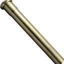 Westbrass D423-03 1-1/2" x 12" Slip Joint Extension Tube, PVD Polished Brass