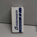 goldenwarm 3 Pack Satin Brass Residential Heavy Duty Iron Door Hinges, 4 Inch x 4 Inch Interior and Exterior Gold Door Hinges with 5/8" Radius Corners