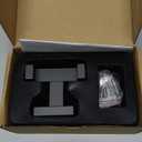 Ruacq Double Towel Hooks for Bathrooms, Heavy Duty Stainless Steel Square Bathroom Hooks, Wall Mounted Towel Hanger for Robe & Coat, Ideal for Kitchen, Bedroom, and Hotel Use(Matte Black)