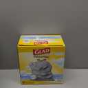 Glad Tall Kitchen Drawstring Trash Bags - Odorshield 13 Gallon White Trash Bag, Febreze Fresh Clean, 110 Count