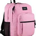 FUEL Vintage Classic Backpack for Men & Women for Travel, Office, Commuting, Sports, and Classroom - Pink