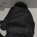 Pritent Crossbody Bags for Women Men Trendy Sling Bag Backpack Casual Chest Bag with Convertible Shoulder Strap (Medium, Black)