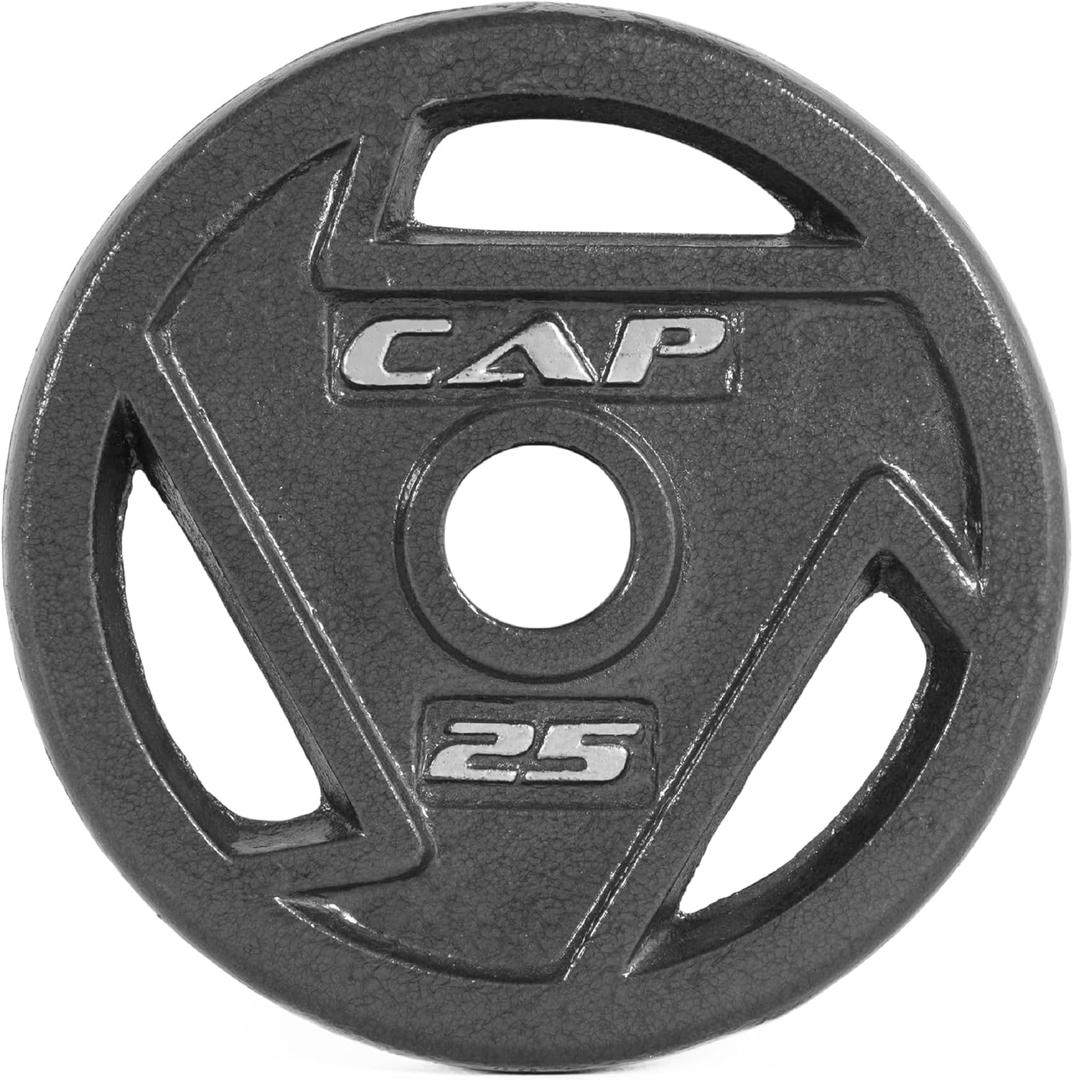 CAP Barbell 2-Inch Olympic Weight Plate | Multiple Options (25 lb - Single)