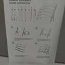 Wooden Kids Bookshelf, Rainbow Book Shelf for Kids Rooms, 4 Tier Toddler Storage Book Rack, Montessori Bookcase for Playroom, Nursery, Living Room