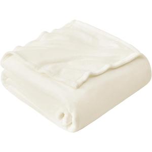 Hansleep Fleece Blanket Twin Size Beige, Soft Cozy Twin Blanket, Fuzzy Flannel Blanket for Bed, Sofa, Couch, Travel, Camping, Beige, 60x80 Inches