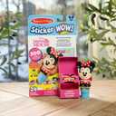 Melissa & Doug Sticker Wow! 24-Page Activity Pad and Sticker Stamper, 300 Stickers, Arts and Crafts Fidget Toy Collectible Character Disney Minnie Mouse - for Kids Ages 3+ - FSC Certified