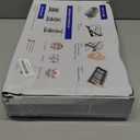 Geesta 2/3/4-Tier Upgraded Collapsible Cooling Rack with Adjustable 3 Setting Design Stackable Roasting Cooking Drying Wire Cooling Rack for Cookies Baking Gifts for Women (Black)