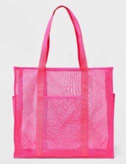 Large Mesh Beach Tote