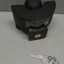 AMPLock - U-BRP2516 Heavy Duty Trailer Coupler Lock 2 5/16, RV & Trailer Hitch Lock, Straight Lip Trailer Ball Locks, Travel Trailer Accessories, Anti Theft for Trailers & RV with Push & Lock System