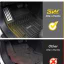 3W Floor Mats for Toyota Tacoma 2024-2026 Double Cab Automatic