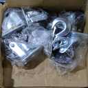 2-Ton Hydraulic Shop Crane Folding Engine Hoist with Lever, 4400Lbs Capacity w/6 Steel Casters - Heavy-Duty Portable Car Lift for Truck Engines, Boat Motors, Farm Equipment (Net Wt. 168 lbs)