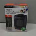 ProFusion Heat 1500W Personal Ceramic Heater with Thermostat Portable & Durable