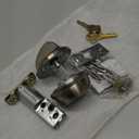 Schlage B60 N 619 Deadbolt, Keyed 1 Side, Highest Residential Security, Satin Nickel