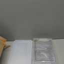 Thickened Clear Shoe Storage Organizer with Magnetic Door, Sturdy Stackable Shoe Boxes for Closet, Collapsible Space-Saving Shoe Rack for Sneakers & Boots, Plastic Shoe Cabinet Box Set, 6 Pack, White