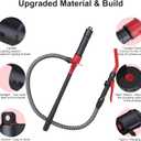 Vitog Rechargeable Fuel Transfer Pump, 3.5GPM Portable Electric Siphon Pump for Gasoline, Diesel, Water, Leakproof Gas Can Pump with Upgraded Hose Material, Ultra-Fast Oil Transfer Pump