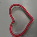 Cupid arrow cookie cutter and heart