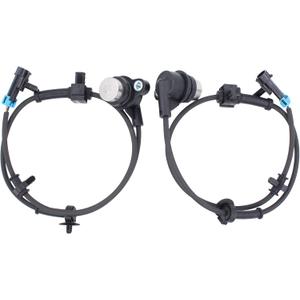 NewYall Rear Left and Right ABS Wheel Speed Sensor for Cadillac Escalade/Escalade ESV/Escalade EXT, Chevrolet Avalanche 1500/2500, Suburban 1500, Tahoe, GMC Yukon/Yukon XL 1500 03-06