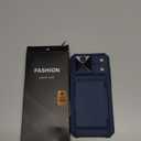 for iPhone 17 Pro Max Case Wallet with Card Holder (4-5 Cards), Slide Camera Cover, Military Grade Drop Shockproof, Heavy Duty Rugged Women Men Phone Case for iPhone 17 Promax 6.9" 2025, Blue