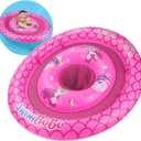 Inflatable Baby Swimming Float with Safety Seat Fun Swimming Pool Toys for Age 6-36 Months Toddler