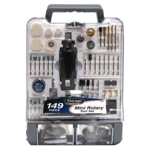 Chicago Power Tools Mini Rotary Tool (149 Set)