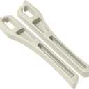 2PCS Car Seat Gap Filler Organizer, Multifunctional Car Gap Filler with Fill and Storage Function for Storing Phones Keys Cards, Universal No Drop Seat Guard for Cars (Beige)